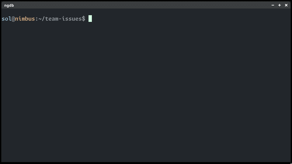 Browsing a tree-grid board and editing a record in the terminal UI, then querying and adding the same data from the command line.